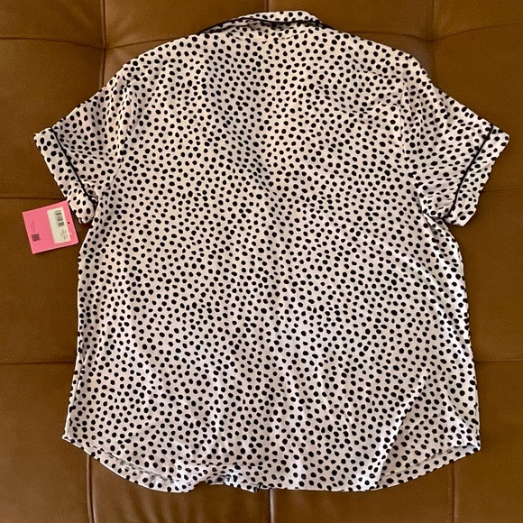 KATE SPADE NEW YORK Two-Piece Polka-Dot Pajama Set - Picture 12 of 15
